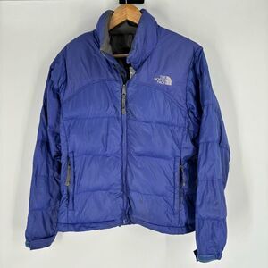 The North Face 700 Down Filled Insulated Puffer Jacket Blue Womens Size Small